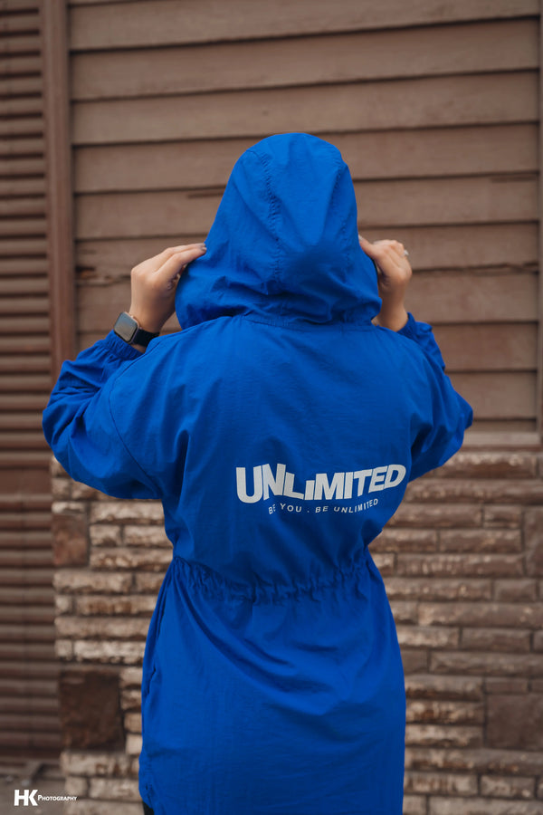 Short Trench Coat – Royal Blue 💙